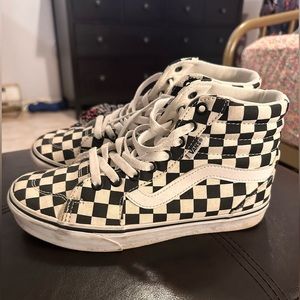 Vans Checkered High Tops